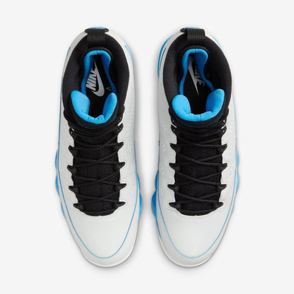 Air Jordan 9 Retro 'Powder Blue / UNC' (2024) [FQ8992-101] Athletic Basketball Sports Sneakers in Summit White / Black - Dark Powder Blue for Unisex Adult Mens - AVBL MRKT (5)