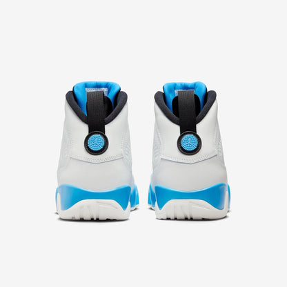 Air Jordan 9 Retro 'Powder Blue / UNC' (2024) [FQ8992-101] Athletic Basketball Sports Sneakers in Summit White / Black - Dark Powder Blue for Unisex Adult Mens - AVBL MRKT (6)