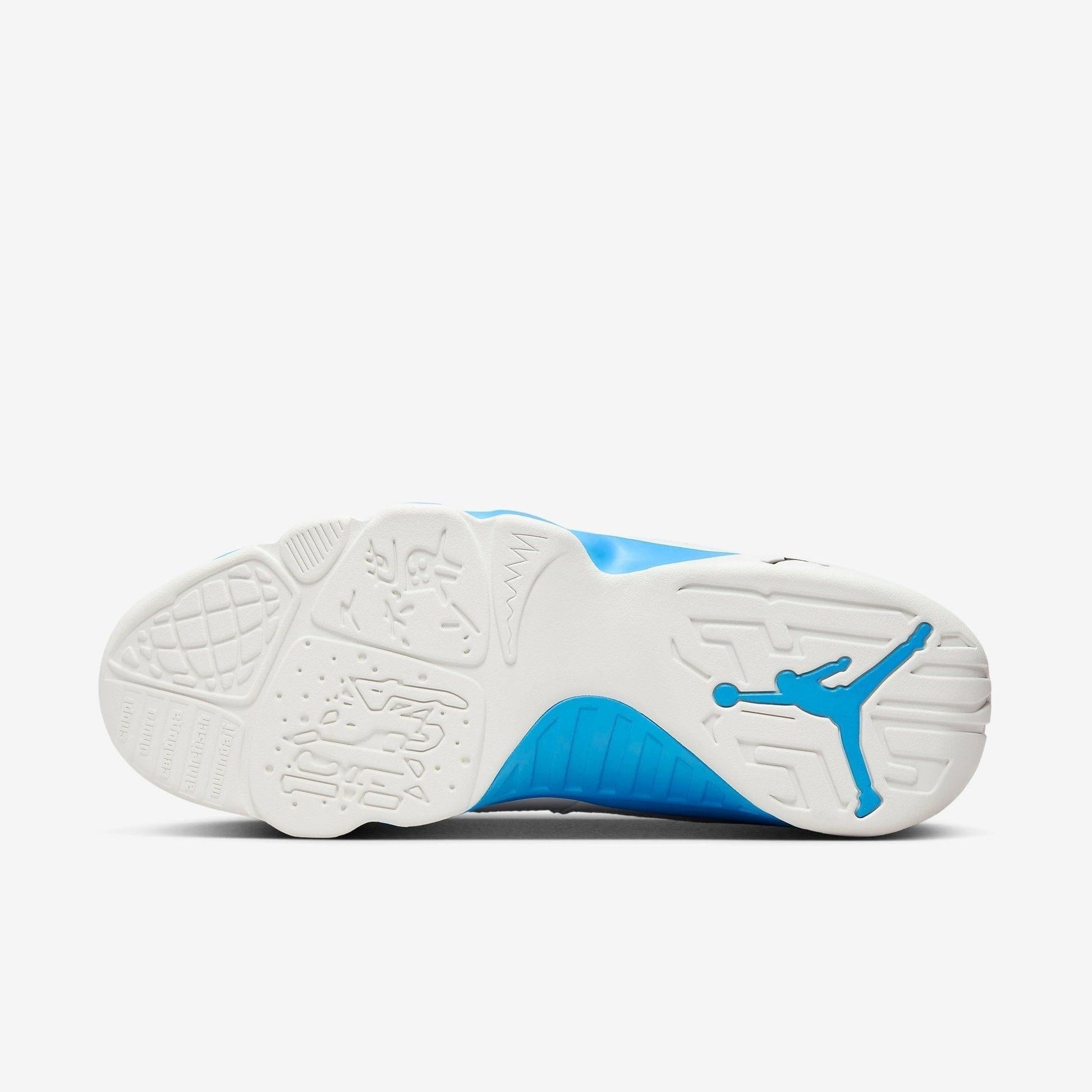 Air Jordan 9 Retro 'Powder Blue / UNC' (2024) [FQ8992-101] Athletic Basketball Sports Sneakers in Summit White / Black - Dark Powder Blue for Unisex Adult Mens - AVBL MRKT (9)