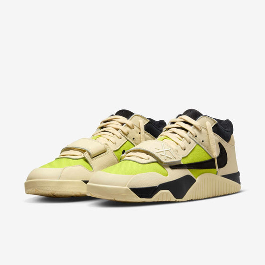 Air Jordan Jumpman Jack TR x Travis Scott 'Bright Cactus' (2025) [FZ8117-102] Athletic Training Casual Fashion Sneakers in Muslin / Black - Bright Cactus for Unisex Adult Mens - AVBL MRKT (1)