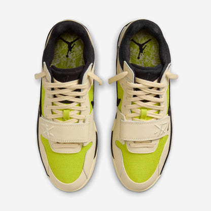 Air Jordan Jumpman Jack TR x Travis Scott 'Bright Cactus' (2025) [FZ8117-102] Athletic Training Casual Fashion Sneakers in Muslin / Black - Bright Cactus for Unisex Adult Mens - AVBL MRKT (5)