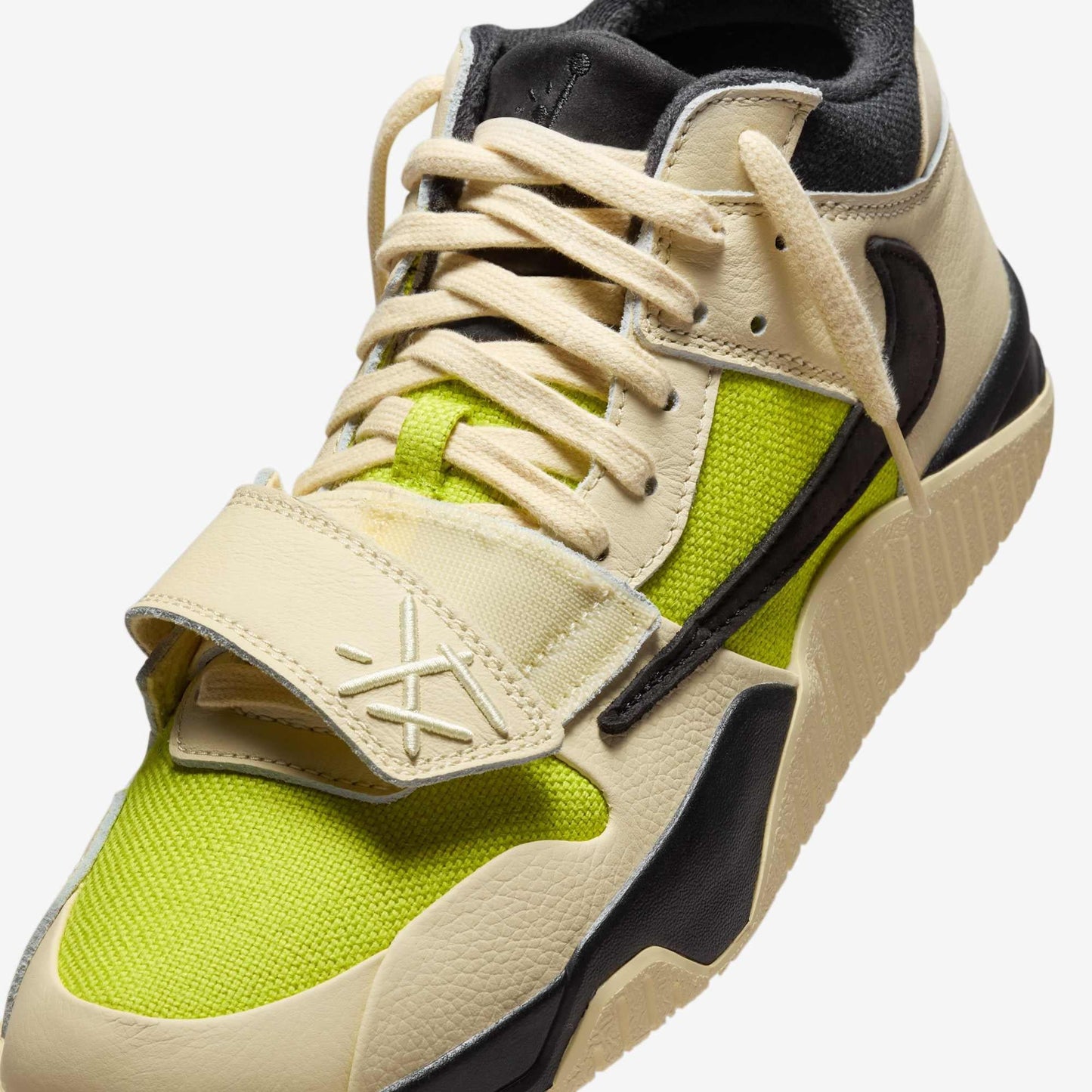 Air Jordan Jumpman Jack TR x Travis Scott 'Bright Cactus' (2025) [FZ8117-102] Athletic Training Casual Fashion Sneakers in Muslin / Black - Bright Cactus for Unisex Adult Mens - AVBL MRKT (7)