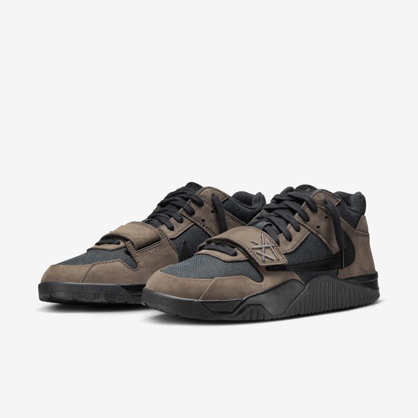 Air Jordan Jumpman Jack TR x Travis Scott 'Dark Mocha' (2024) [FZ8117-204] Athletic Training Casual Fashion Sneakers in Dark Mocha / Black - Sail for Unisex Adult Mens - AVBL MRKT (1)