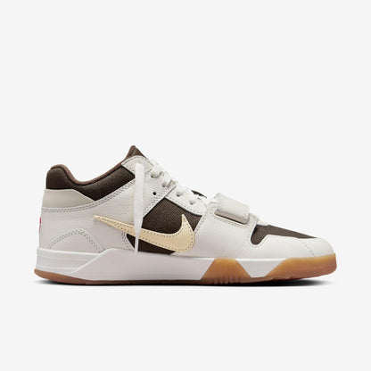 Air Jordan Jumpman Jack TR x Travis Scott 'Sail' (2024) [FZ8117-100] Athletic Training Casual Fashion Sneakers in Sail / Muslin - Dark Mocha for Unisex Adult Mens - AVBL MRKT (4)