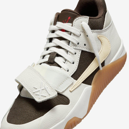 Air Jordan Jumpman Jack TR x Travis Scott 'Sail' (2024) [FZ8117-100] Athletic Training Casual Fashion Sneakers in Sail / Muslin - Dark Mocha for Unisex Adult Mens - AVBL MRKT (7)