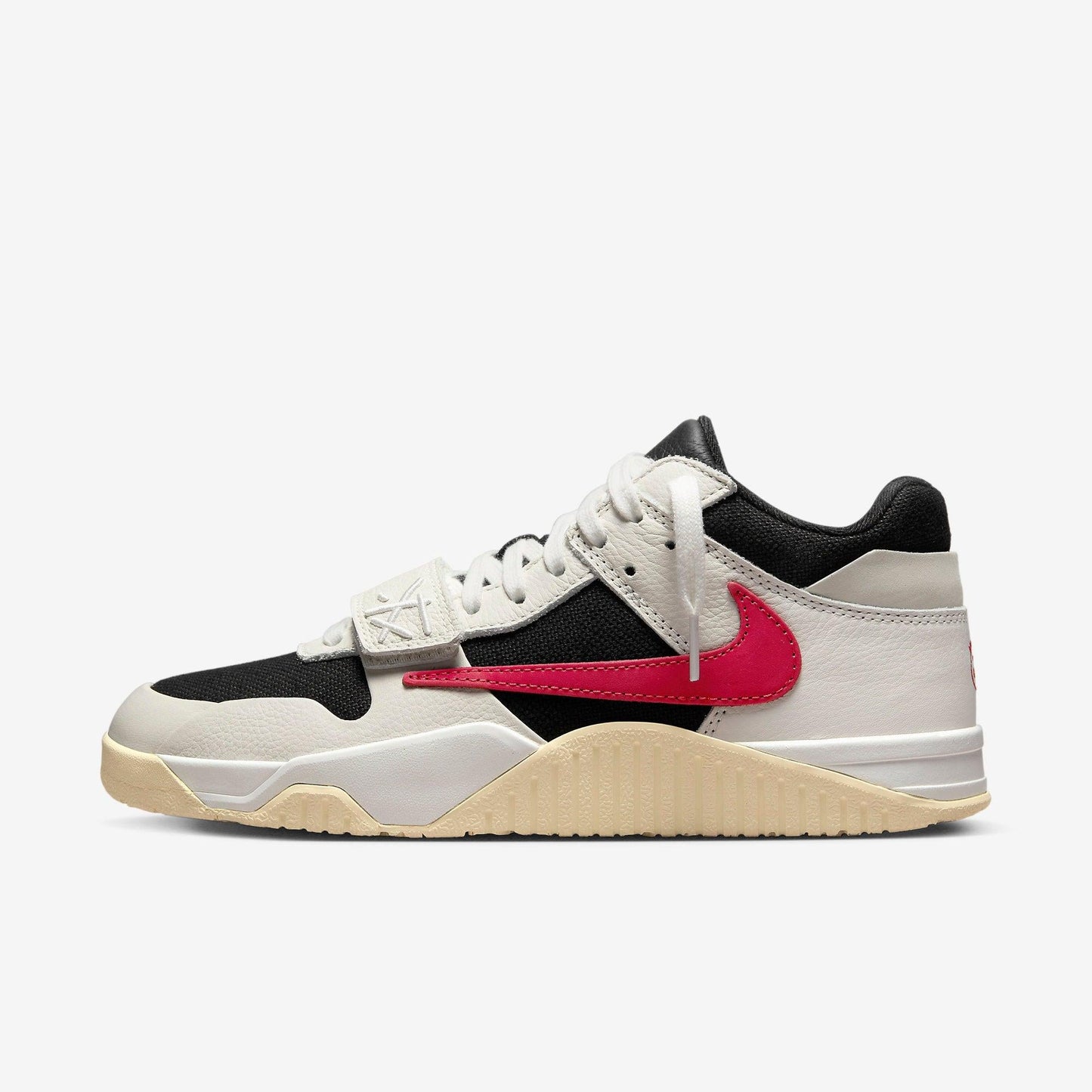 Air Jordan Jumpman Jack TR x Travis Scott 'University Red' (2024) [FZ8117-101] Athletic Training Casual Fashion Sneakers in Sail / University Red - Black for Unisex Adult Mens - AVBL MRKT (2)