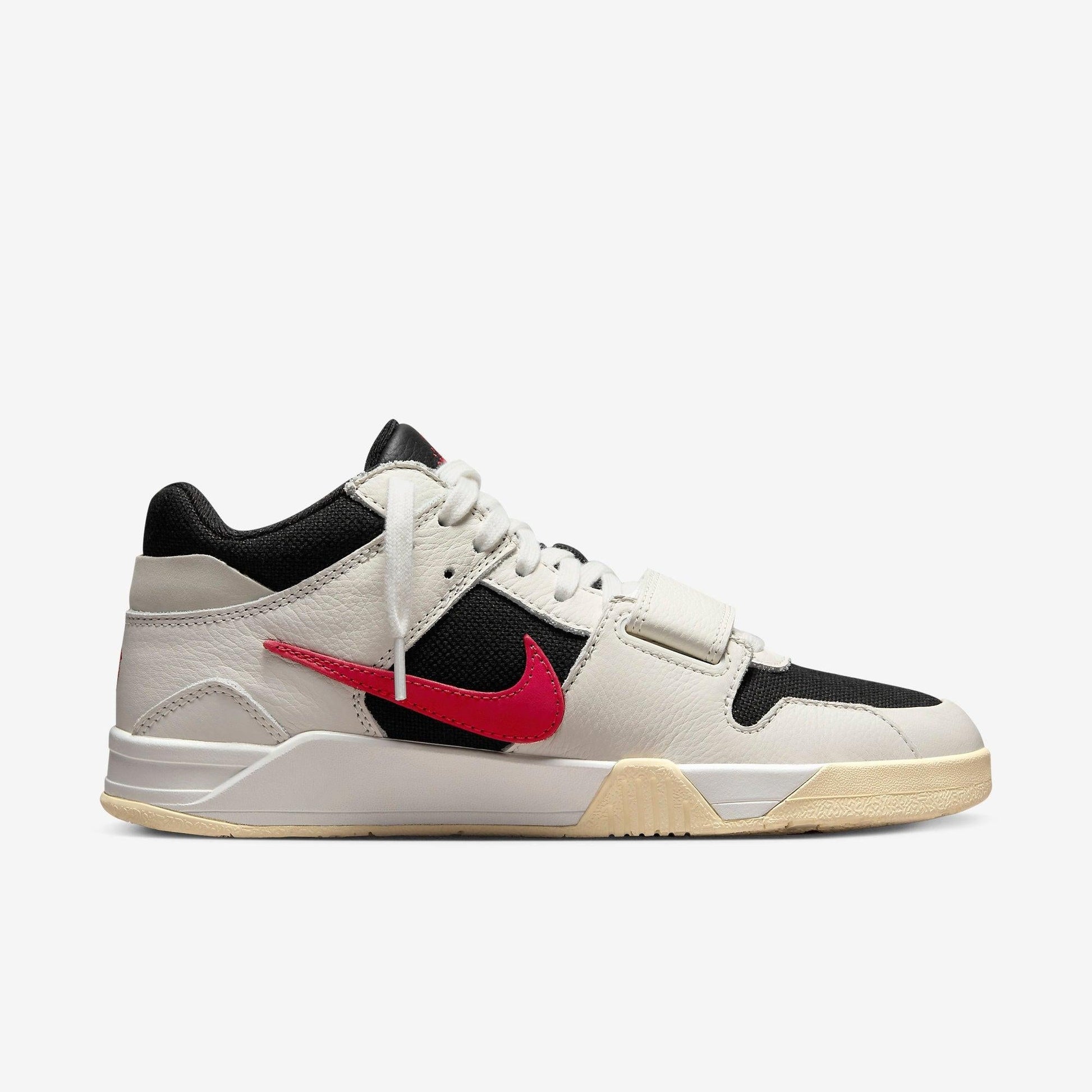 Air Jordan Jumpman Jack TR x Travis Scott 'University Red' (2024) [FZ8117-101] Athletic Training Casual Fashion Sneakers in Sail / University Red - Black for Unisex Adult Mens - AVBL MRKT (4)