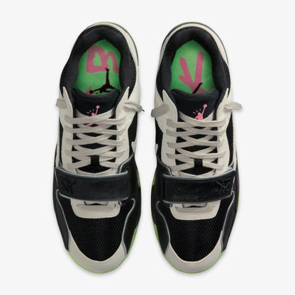 Air Jordan Jumpman Jack TR x Travis Scott x Chase B 'Illusion Green / Coral Chalk' (2025) [IH7971-001] Athletic Training Casual Fashion Sneakers in Black / Night Silver - Anthracite - Illusion Green - Coral Chalk for Unisex Adult Mens - AVBL MRKT (5)