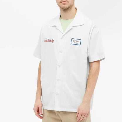 Air Jordan x Union LA Embroidered Logo Button Down Shirt Platinum (FW20) [CV1358-094] Casual Fashion Dress Top for Unisex Adult Mens Hypebeast - AVBL MRKT (6)