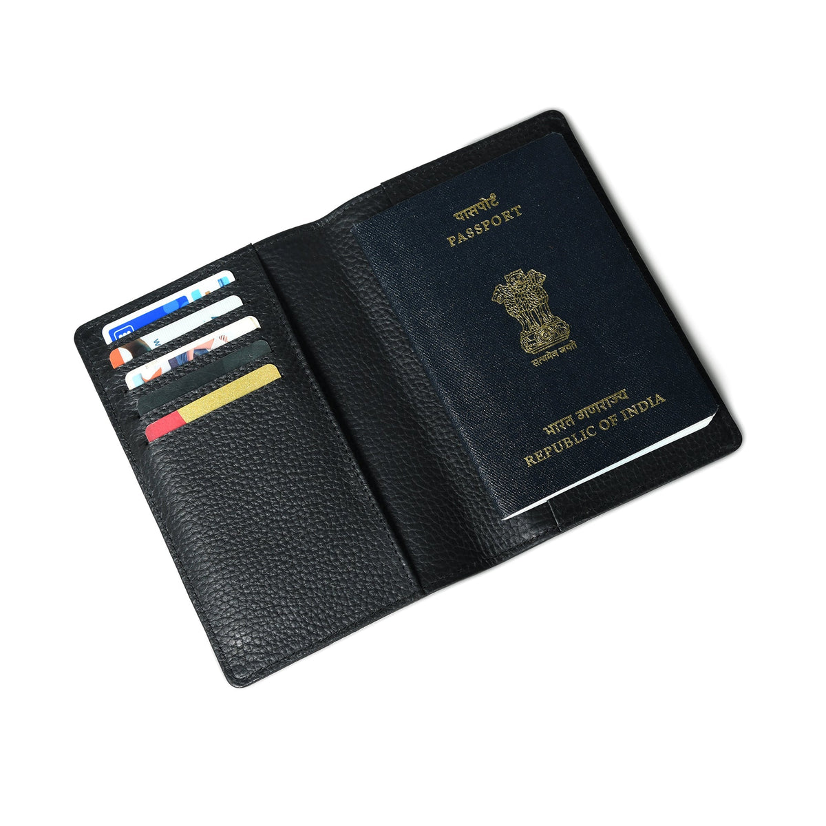 Classy Leather Bags Adam Black Passport Holder - AVBL MRKT (2)