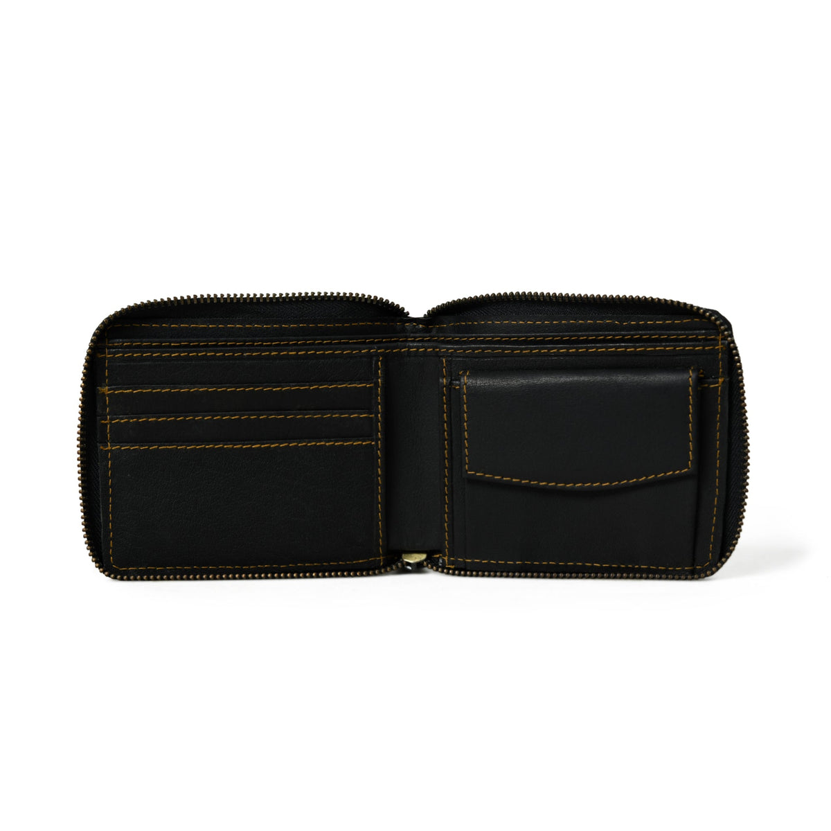 Classy Leather Bags Adams Bi-Fold Wallet- Black - AVBL MRKT (2)