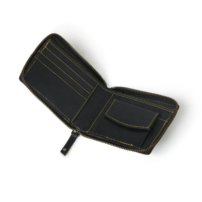 Classy Leather Bags Adams Bi-Fold Wallet- Black - AVBL MRKT (3)