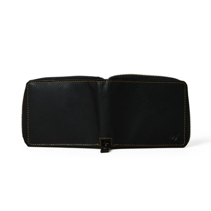 Classy Leather Bags Adams Bi-Fold Wallet- Black - AVBL MRKT (4)