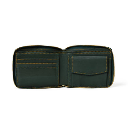 Classy Leather Bags Adams Bi-Fold Wallet- Green - AVBL MRKT (4)