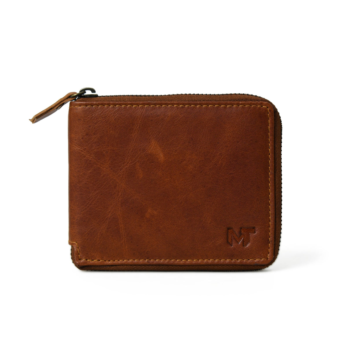 Classy Leather Bags Adams Bi-Fold Wallet- Walnut Brown - AVBL MRKT (1)