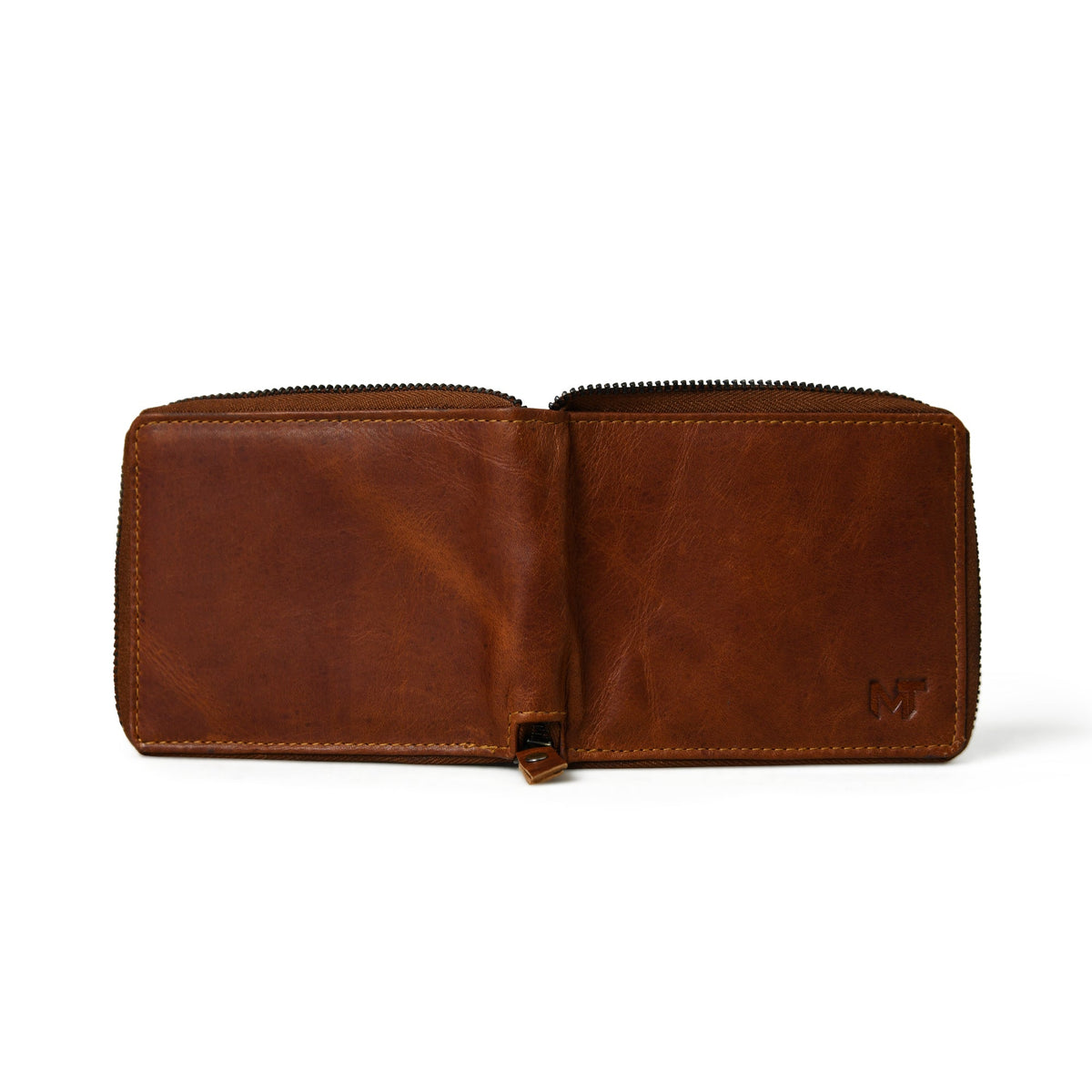 Classy Leather Bags Adams Bi-Fold Wallet- Walnut Brown - AVBL MRKT (3)