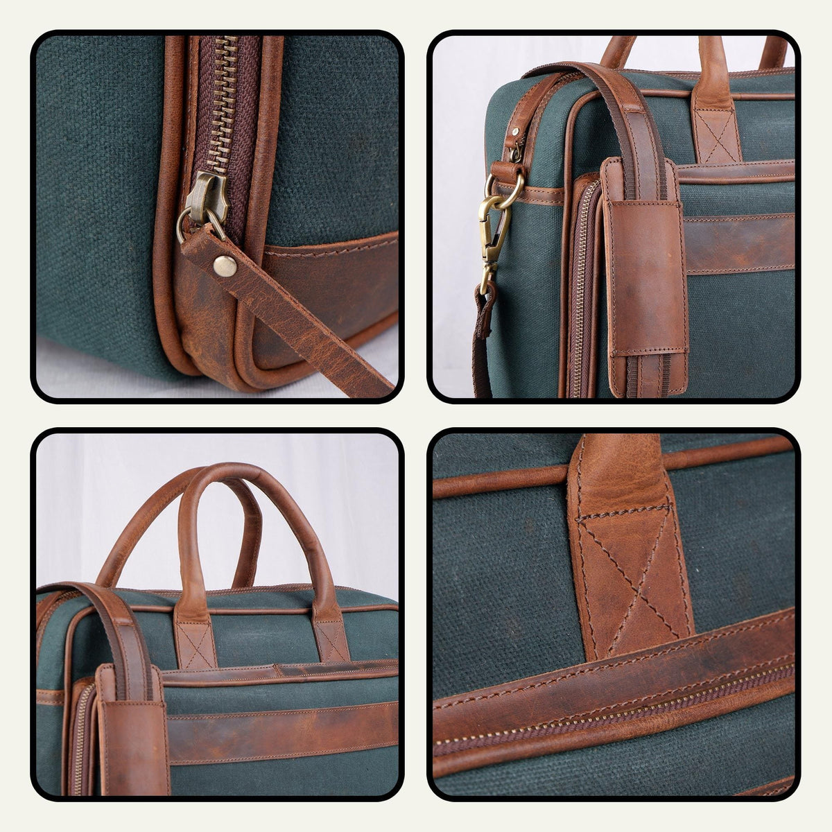 Classy Leather Bags Air Boss Canvas - AVBL MRKT (3)