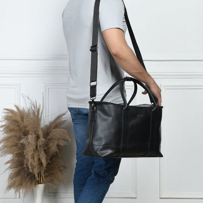 Classy Leather Bags All Rounder Briefcase Cabin Duffle - AVBL MRKT (7)