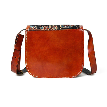 Classy Leather Bags Astounding Ajrakh Ethnic Satchel - AVBL MRKT (8)