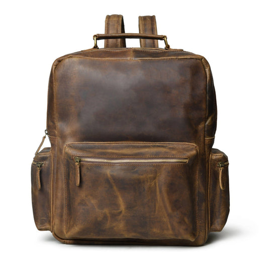 Classy Leather Bags Barclay Buffalo Backpack - AVBL MRKT (1)