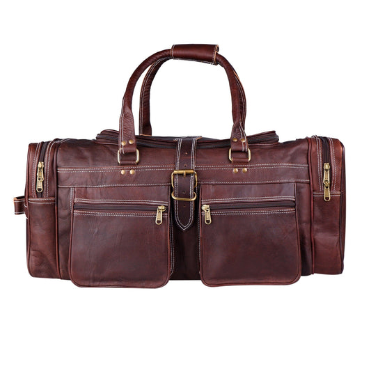 Classy Leather Bags Baxter Vintage Duffel - AVBL MRKT (1)