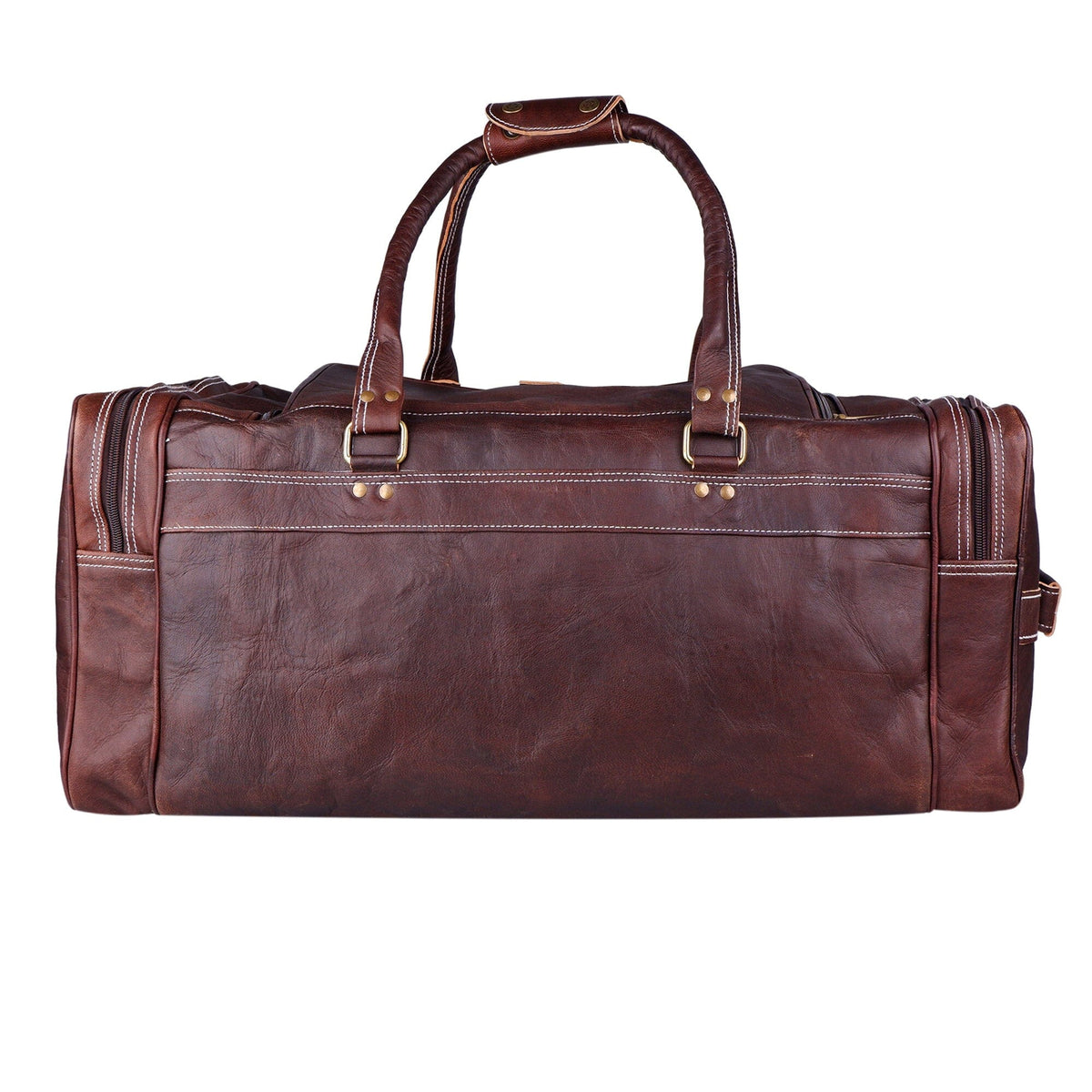 Classy Leather Bags Baxter Vintage Duffel - AVBL MRKT (3)