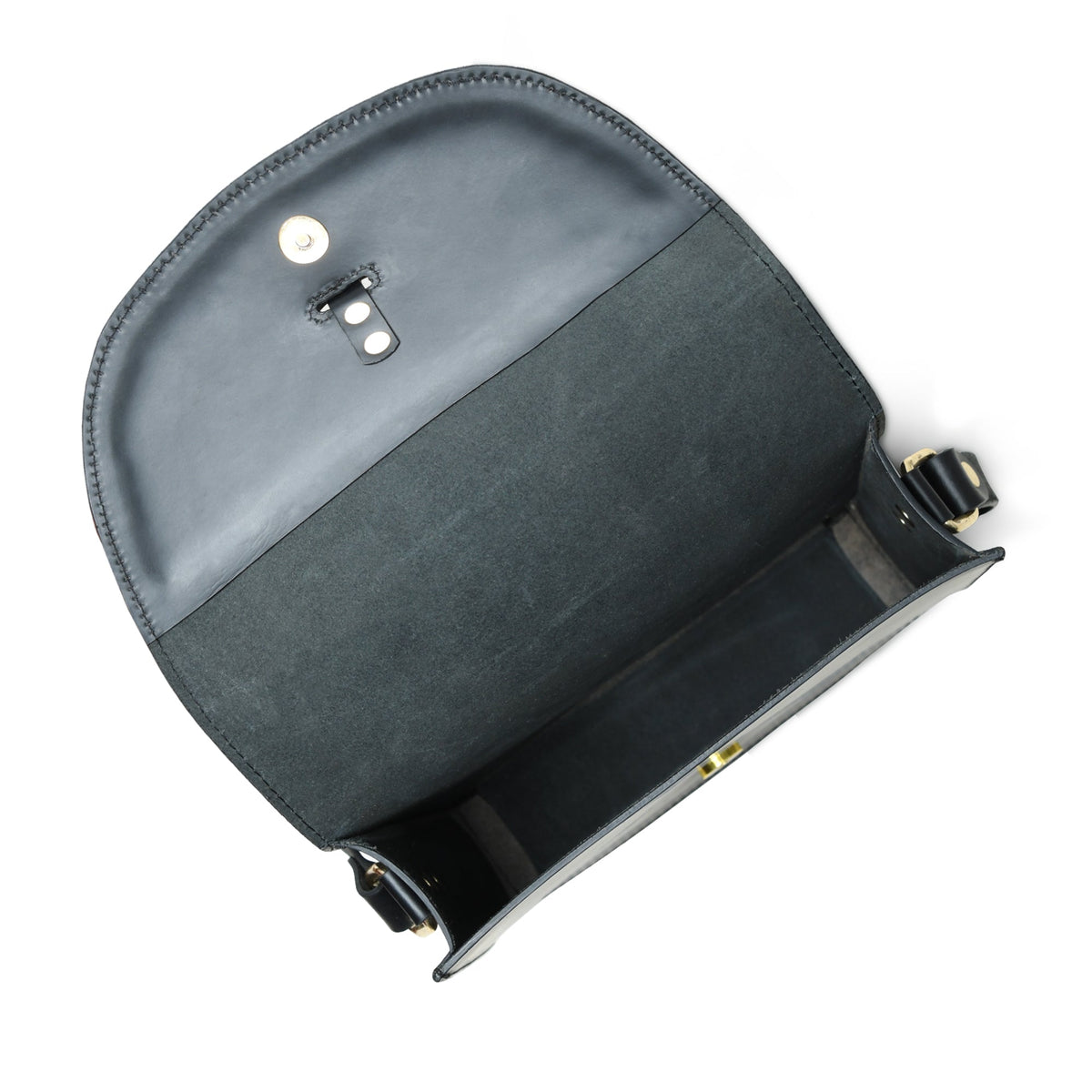 Classy Leather Bags Black Elegance Crossbody Sling Bag - AVBL MRKT (5)