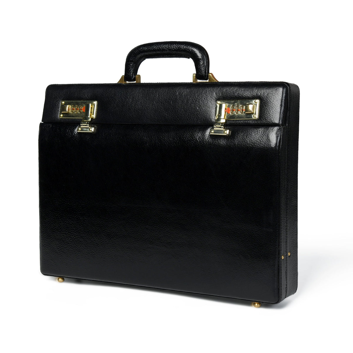 Classy Leather Bags Black Office Suitcase Briefcase - AVBL MRKT (2)