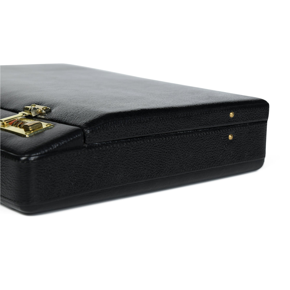 Classy Leather Bags Black Office Suitcase Briefcase - AVBL MRKT (9)