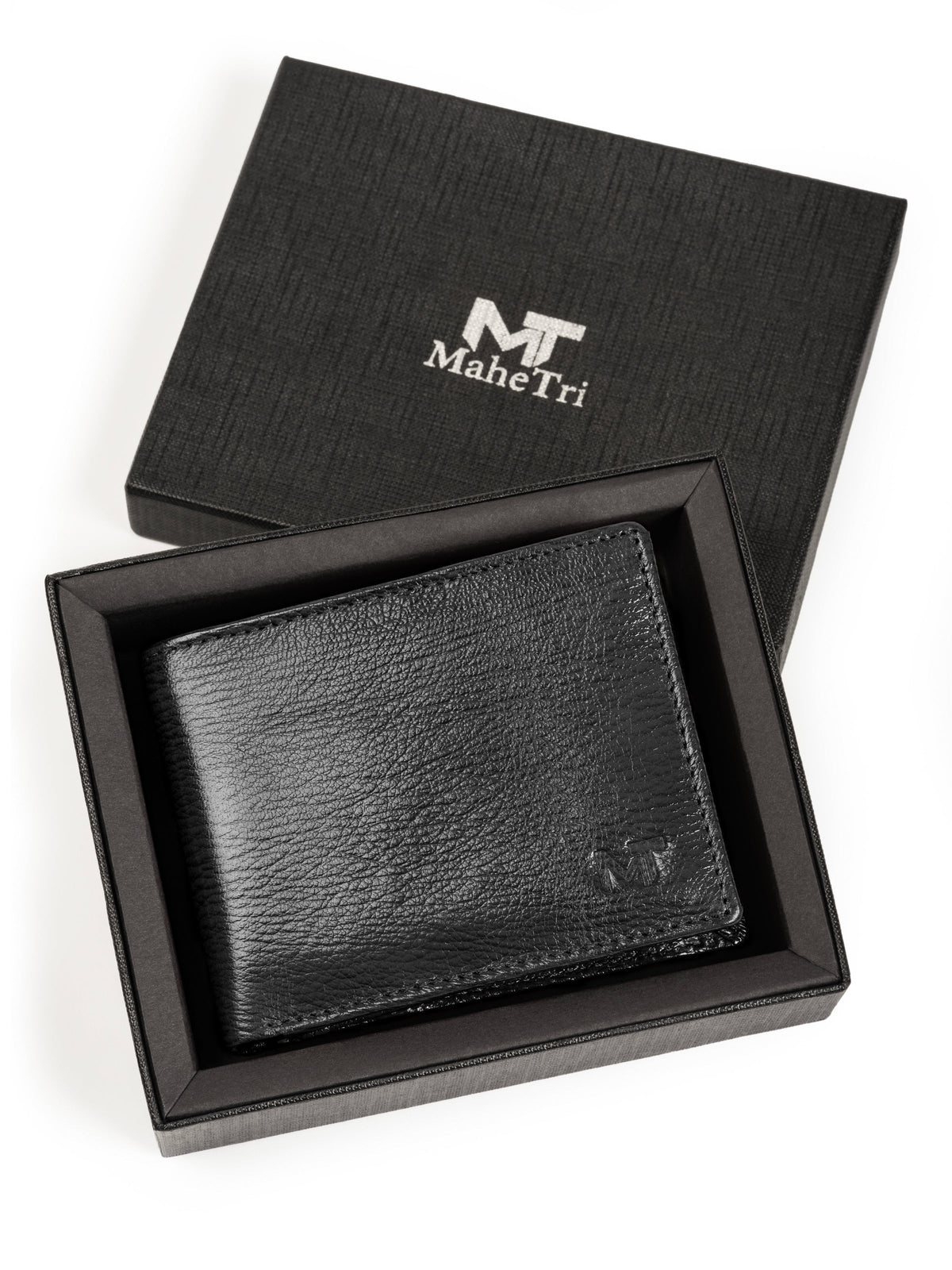 Classy Leather Bags Black Sleek-Fit Wallet - AVBL MRKT (3)