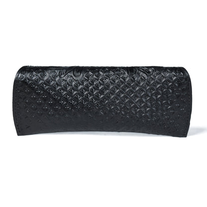 Classy Leather Bags Black Textured Leather Sunglasses Cover - AVBL MRKT (5)