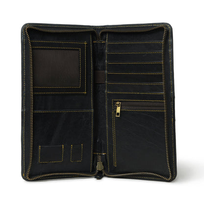 Classy Leather Bags Blair Women's Wallet- Black - AVBL MRKT (3)