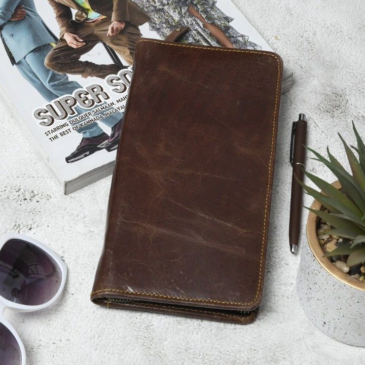 Classy Leather Bags Blair Women's Wallet- Cocoa Brown - AVBL MRKT (2)