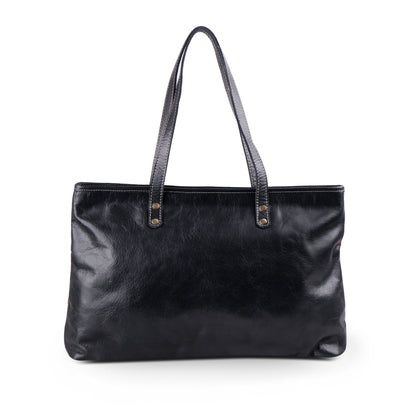 Classy Leather Bags Blake Cowhide Tote Bag - AVBL MRKT (5)
