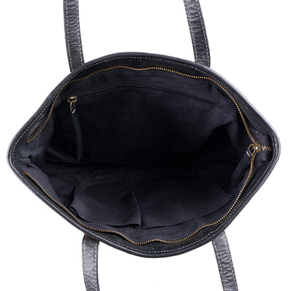 Classy Leather Bags Blake Cowhide Tote Bag - AVBL MRKT (6)