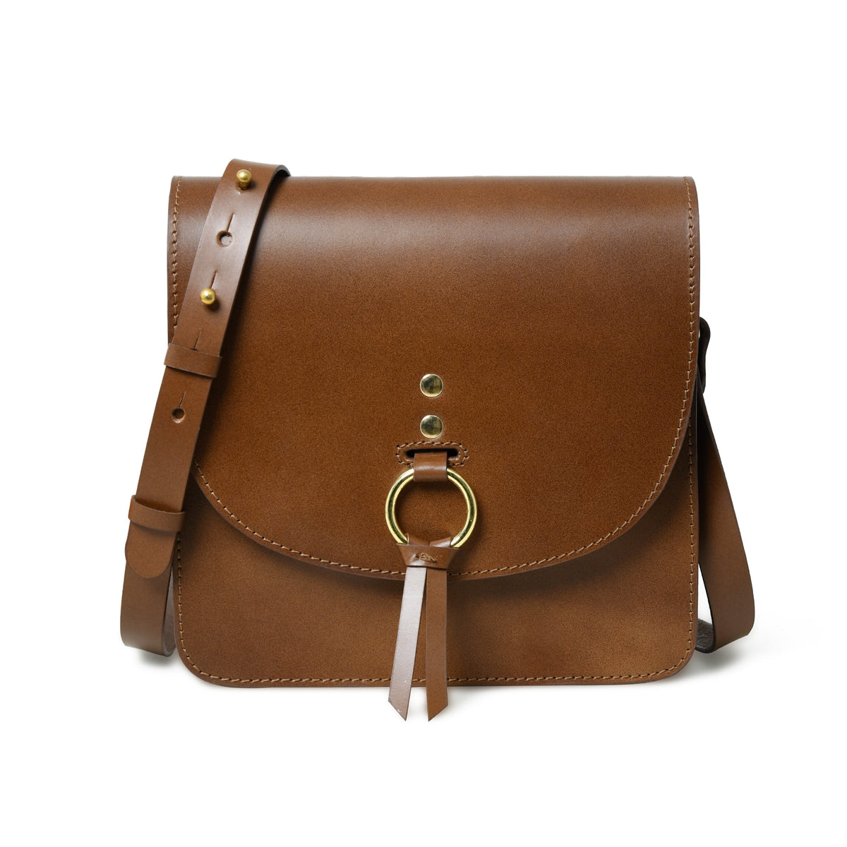 Classy Leather Bags Brown Elegance Crossbody Sling Bag - AVBL MRKT (1)