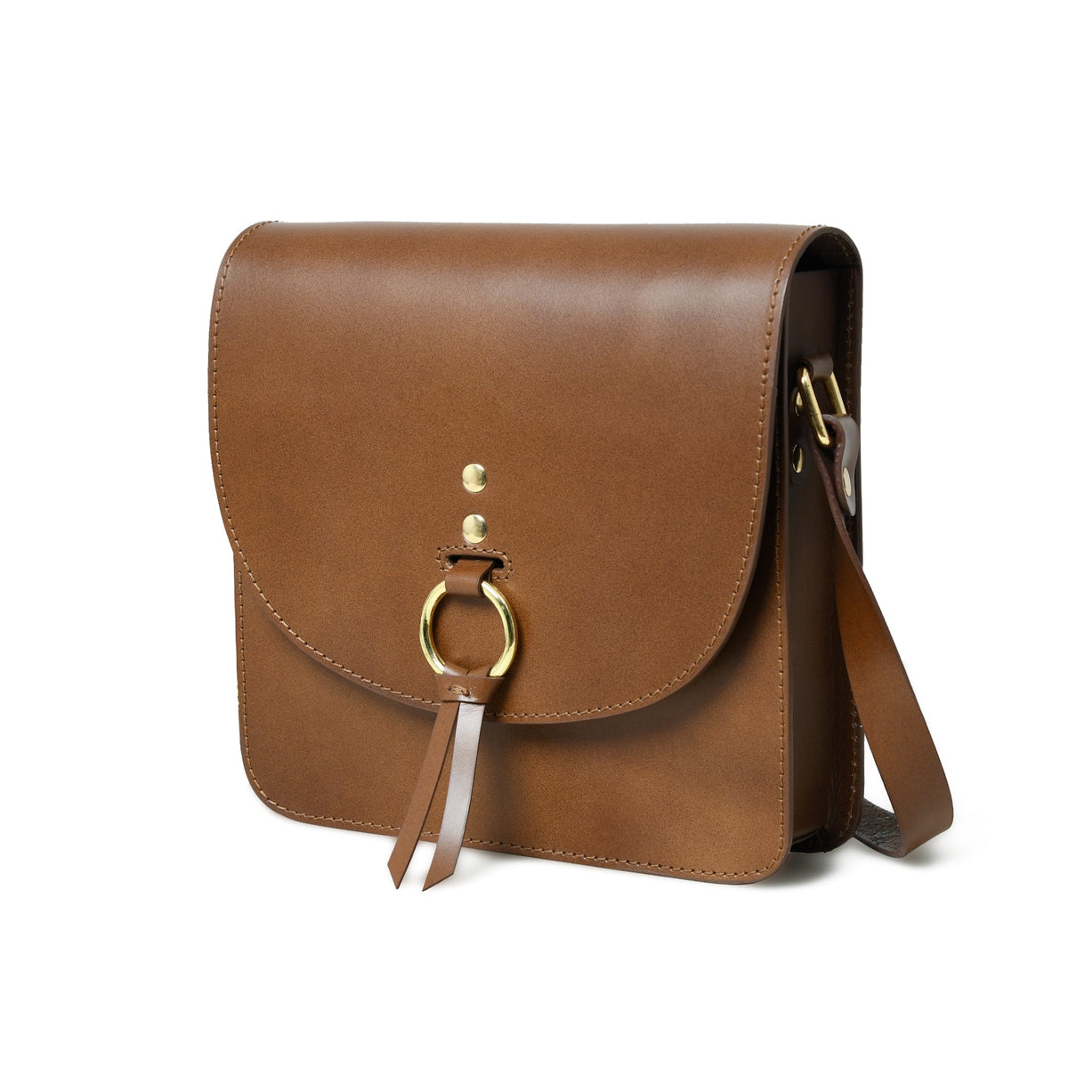 Classy Leather Bags Brown Elegance Crossbody Sling Bag - AVBL MRKT (2)