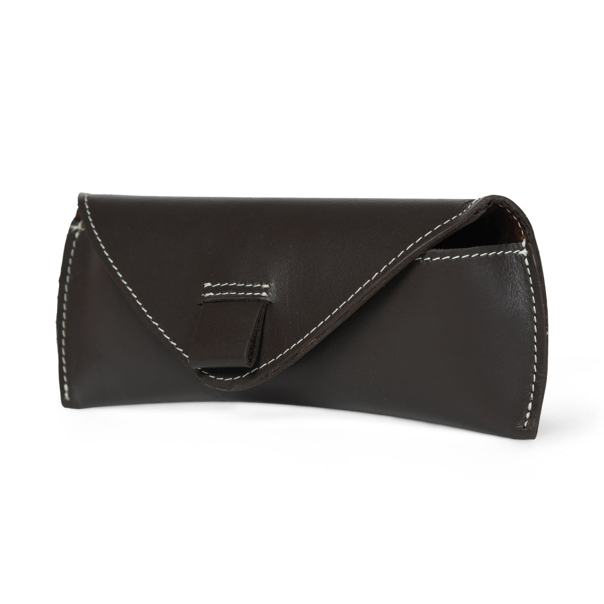 Classy Leather Bags Brown Guard Leather Sunglass Case - AVBL MRKT (4)