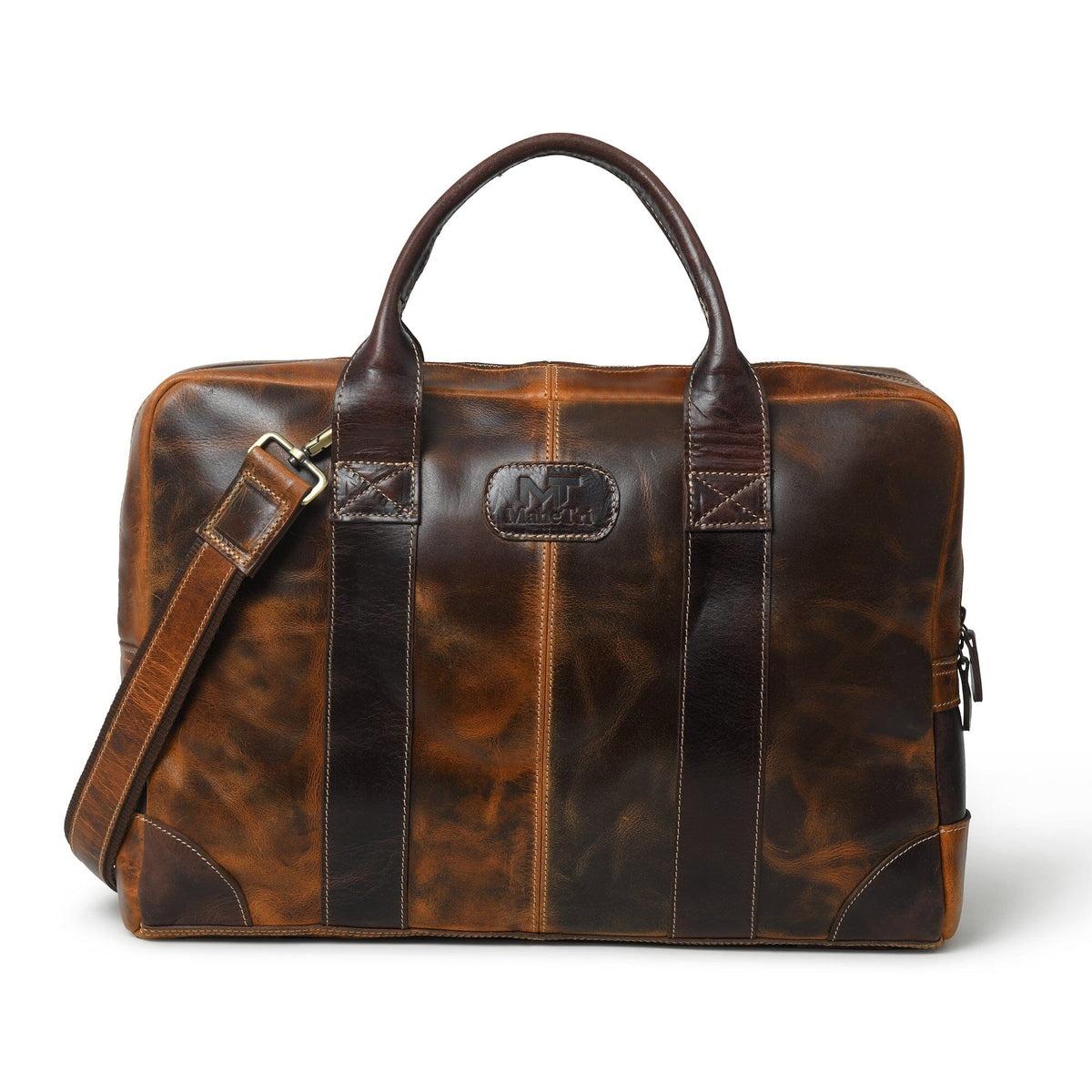 Classy Leather Bags Brown Jefferson Briefcase - AVBL MRKT (1)