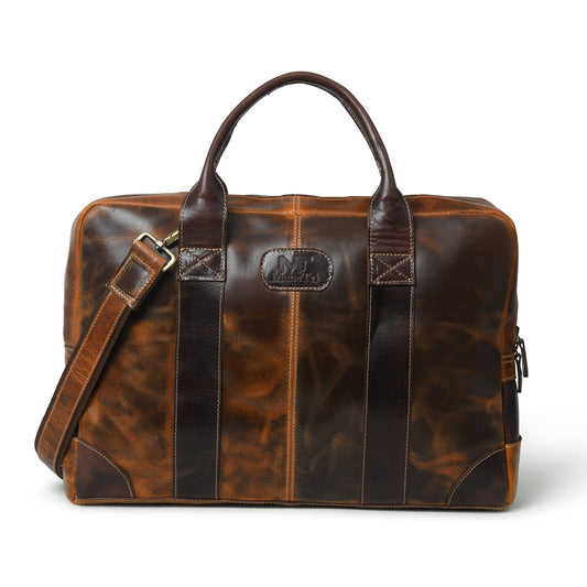 Classy Leather Bags Brown Jefferson Briefcase - AVBL MRKT (1)