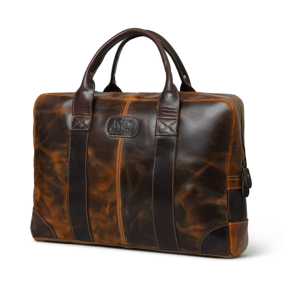 Classy Leather Bags Brown Jefferson Briefcase - AVBL MRKT (5)