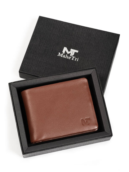 Classy Leather Bags Brown Kodiak Bifold Wallet - AVBL MRKT (2)