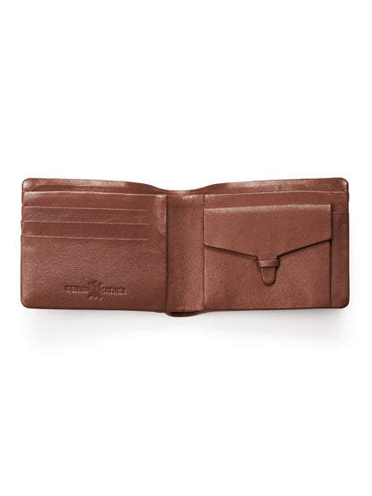 Classy Leather Bags Brown Kodiak Bifold Wallet - AVBL MRKT (6)