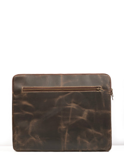 Classy Leather Bags Brown Laptop Sleeve - AVBL MRKT (3)