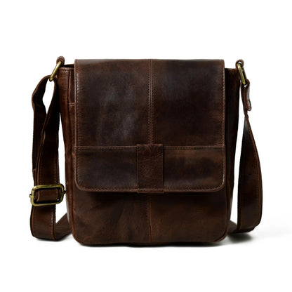 Classy Leather Bags Brown Leather Crossbody Bag - AVBL MRKT (1)