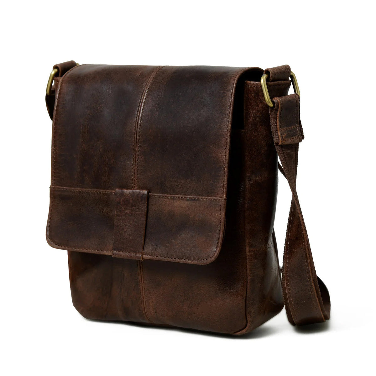 Classy Leather Bags Brown Leather Crossbody Bag - AVBL MRKT (2)