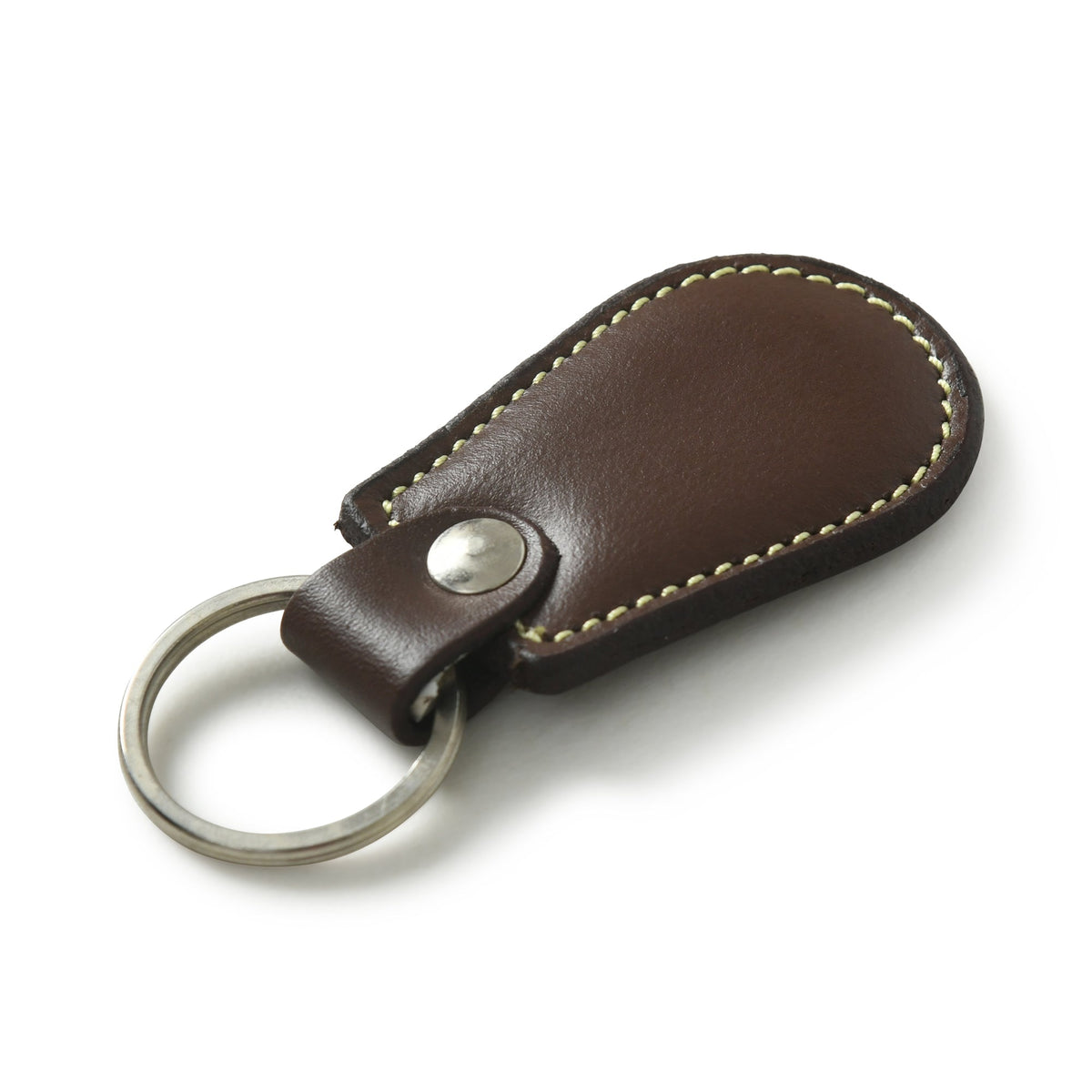 Classy Leather Bags Brown Leather Keyring - AVBL MRKT (2)