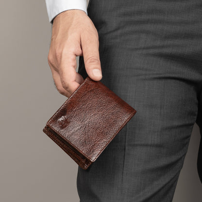 Classy Leather Bags Brown Sleek-Fit Wallet - AVBL MRKT (1)