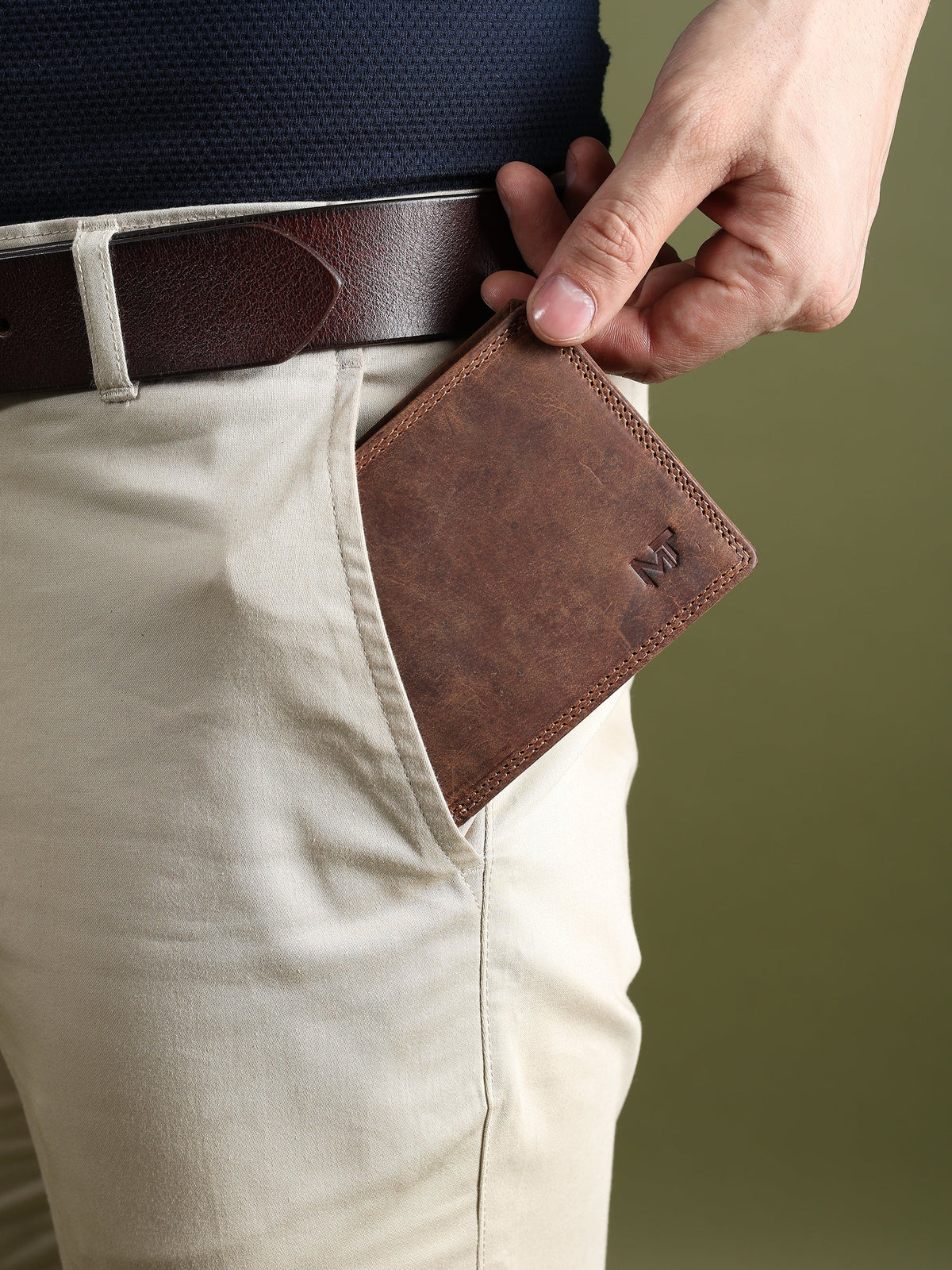 Classy Leather Bags Buffalo Leather Men's Wallet - Hunter - AVBL MRKT (4)