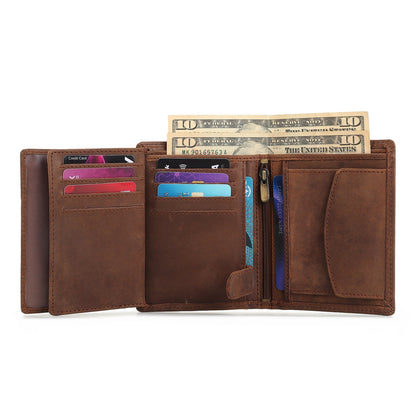 Classy Leather Bags Buffalo Leather Men's Wallet - Vertical - AVBL MRKT (7)